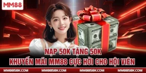 Nạp 50k tặng 50k